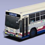[路線バス]山梨交通 キュービックリフト車(U-LV) 公開