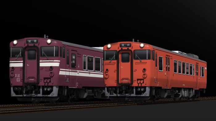 RailSimプラグイン JR西日本　キハ40/47 高岡区　体質改善車