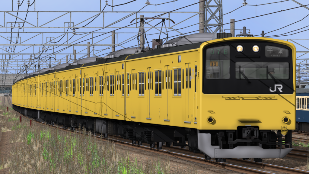 RailSimプラグイン JR東日本 201系 中央総武緩行線