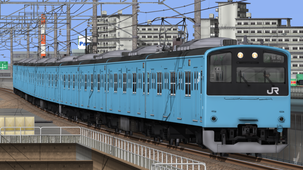 RailSimプラグイン JR東日本 201系 京葉線