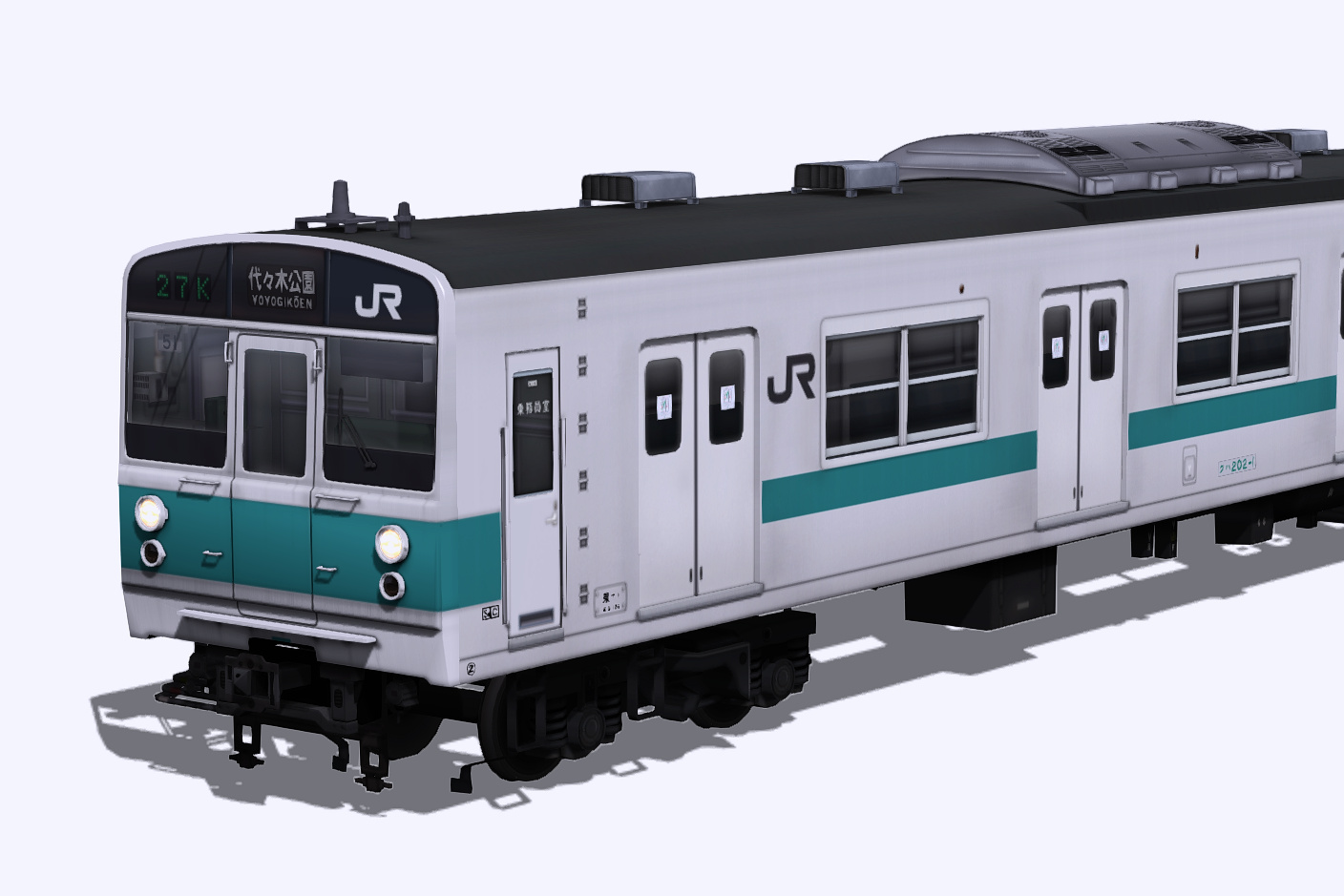 RailSimプラグイン JR東日本 203系 常磐緩行線