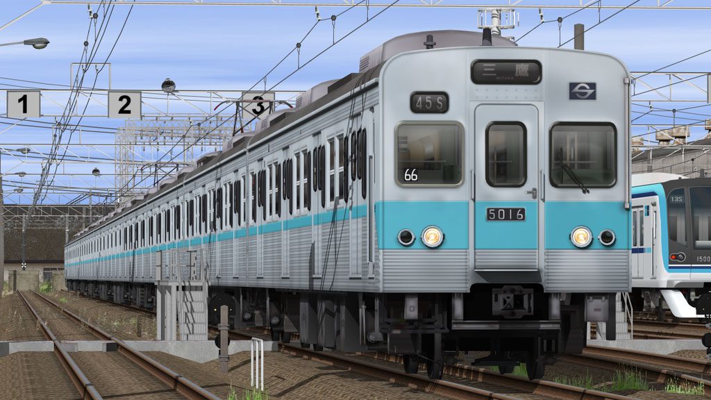 RailSimプラグイン 営団(東京メトロ)5000系 ステンレス車