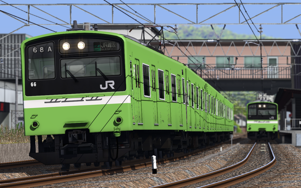 RailSimプラグイン JR西日本201系　30N体質改善車　大和路線