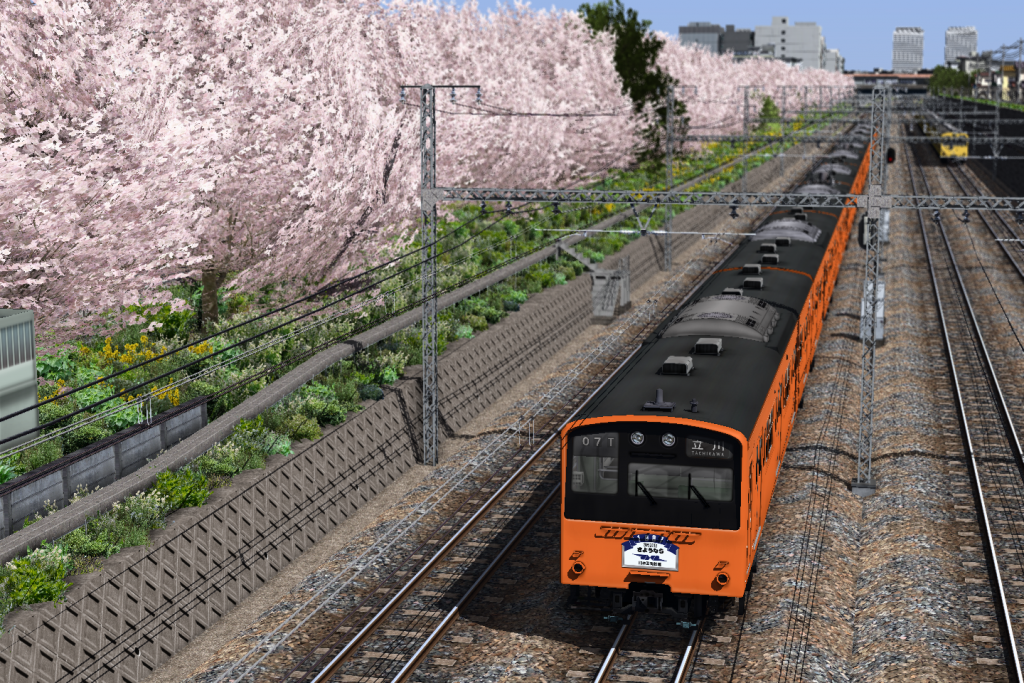 RailSimプラグイン JR東日本201系通勤型電車 中央快速線 国鉄仕様