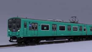RailSim車両プラグイン JR西日本103系通勤型電車 加古川線仕様 クモハ103 3550