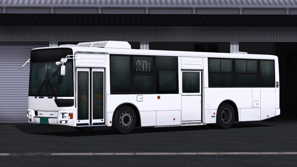 RailSim バス塗装キット 三菱ふそうエアロスター（MP38）