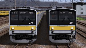 RailSim2 車両プラグイン JR東日本205系通勤型電車 中央総武緩行線仕様