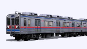 RailSim 車両プラグイン 京成電鉄3600形 3638編成